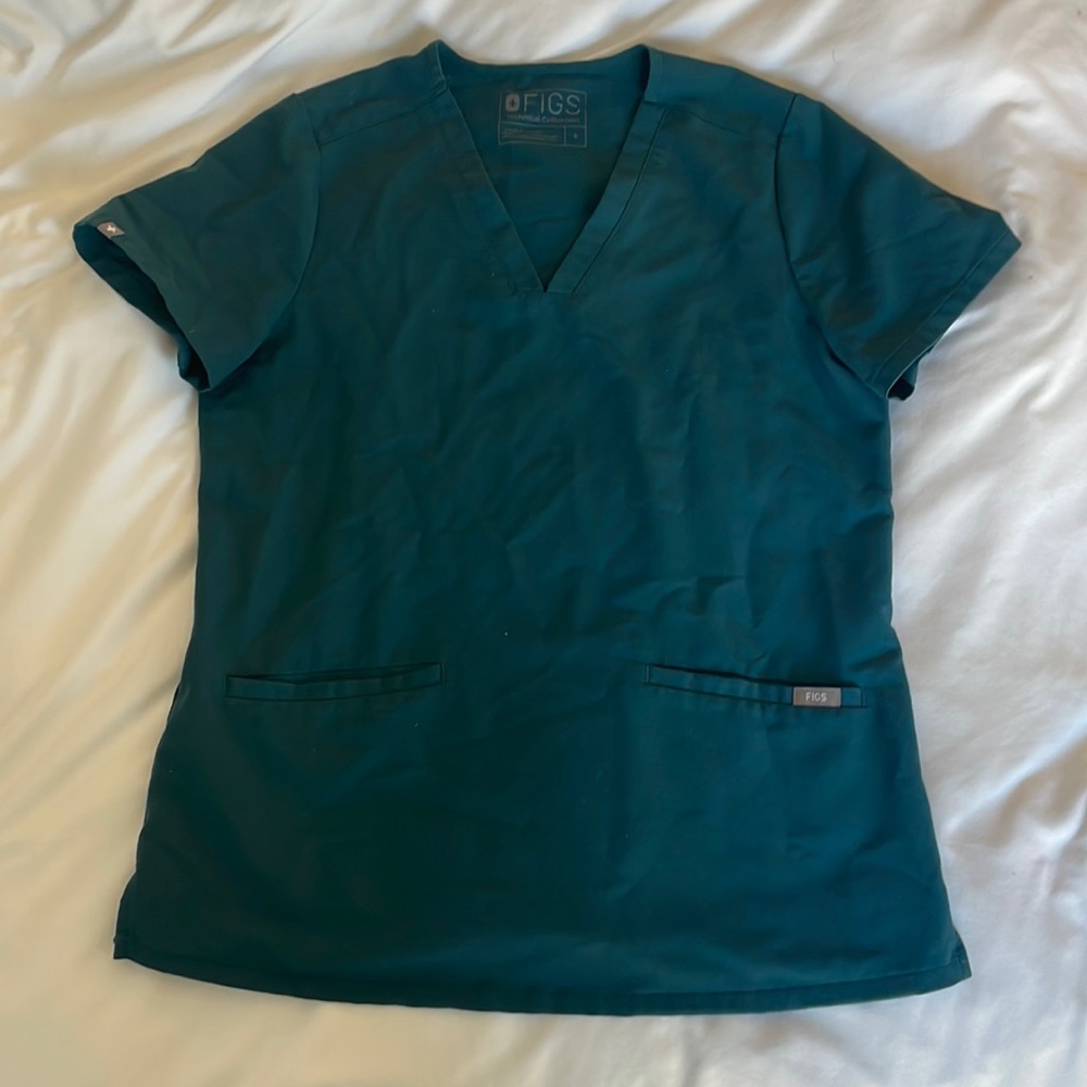 Figs Casma Scrub Top
